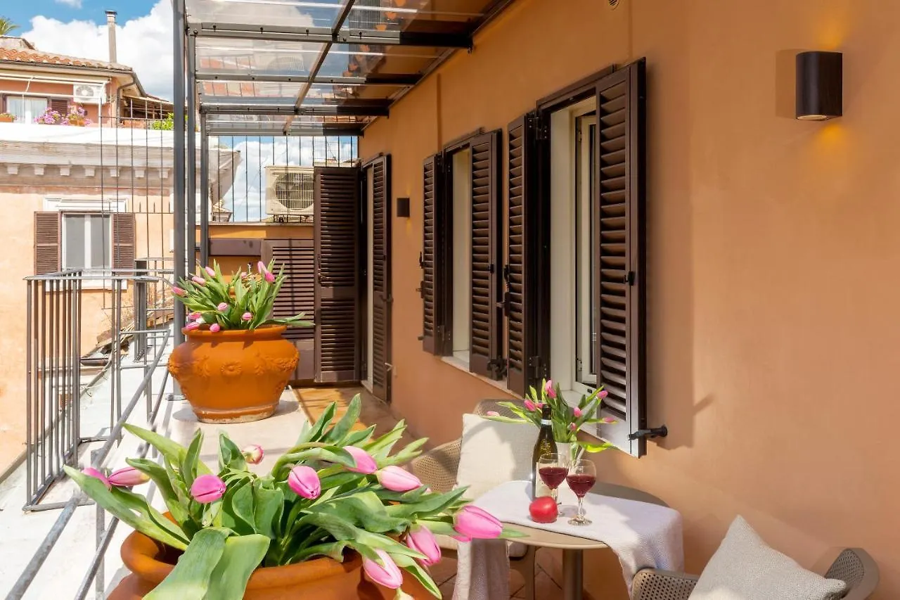Lovely Home Spanish Steps With Balcony Rome 0*,  Italy