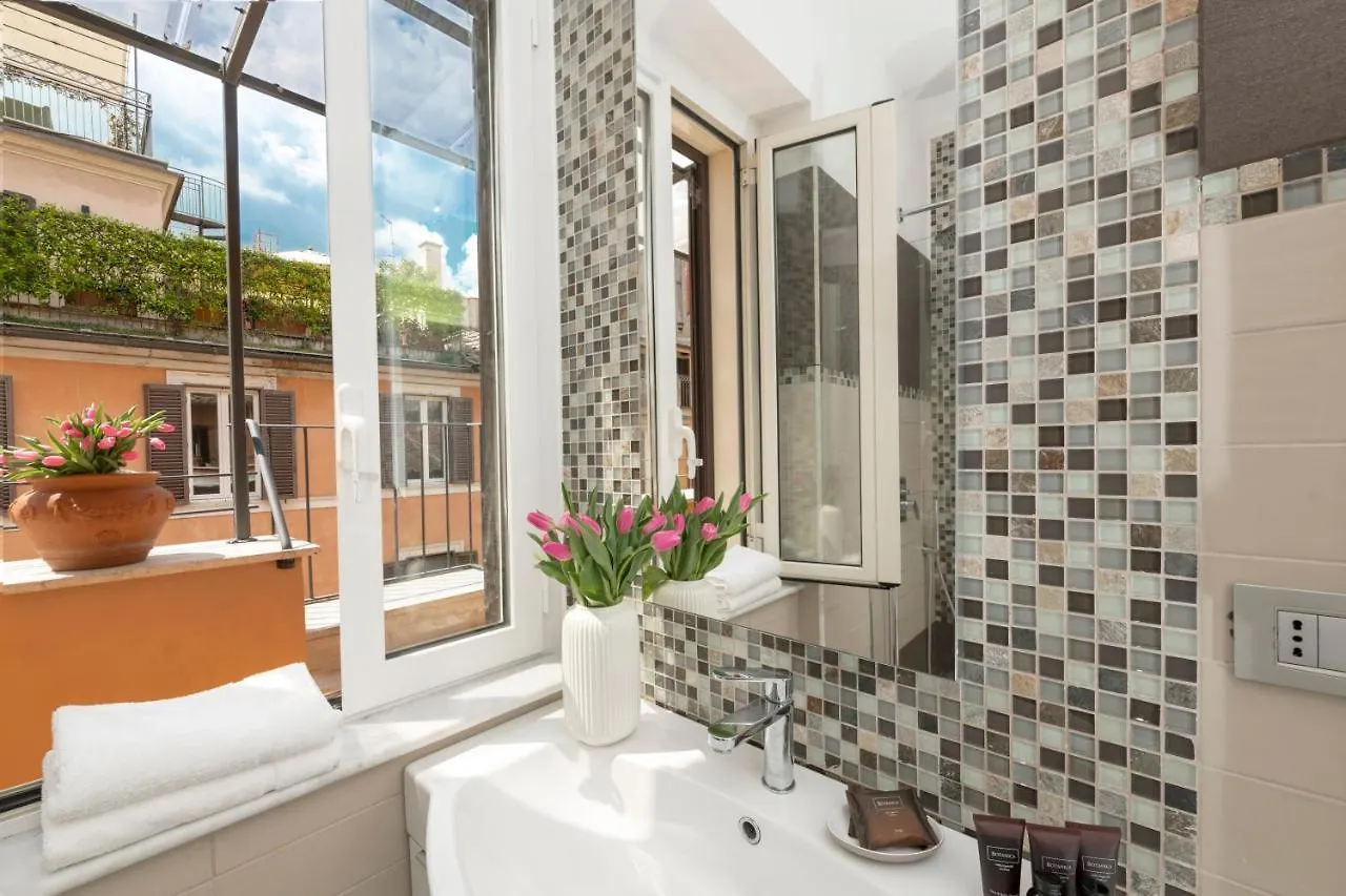 Lovely Home Spanish Steps With Balcony Rzym 0*,